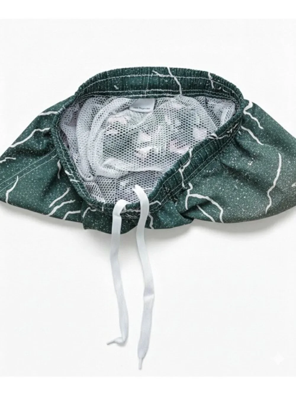 Men's Quick Dry Swim Trunks, Thunder Pattern, P30 - Picture 2 of 4